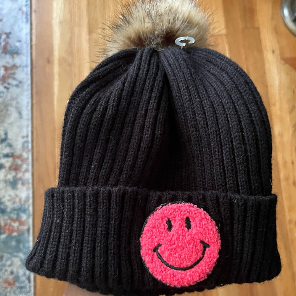 Denny's Smiley Knit Hat